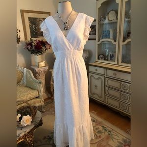 Lilly Pulitzer NWT Autumn midi lined/white dress size 12